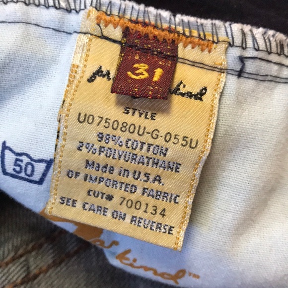 A Pea In The Pod 7 For All Mankind Jeans Size M - Picture 7 of 7